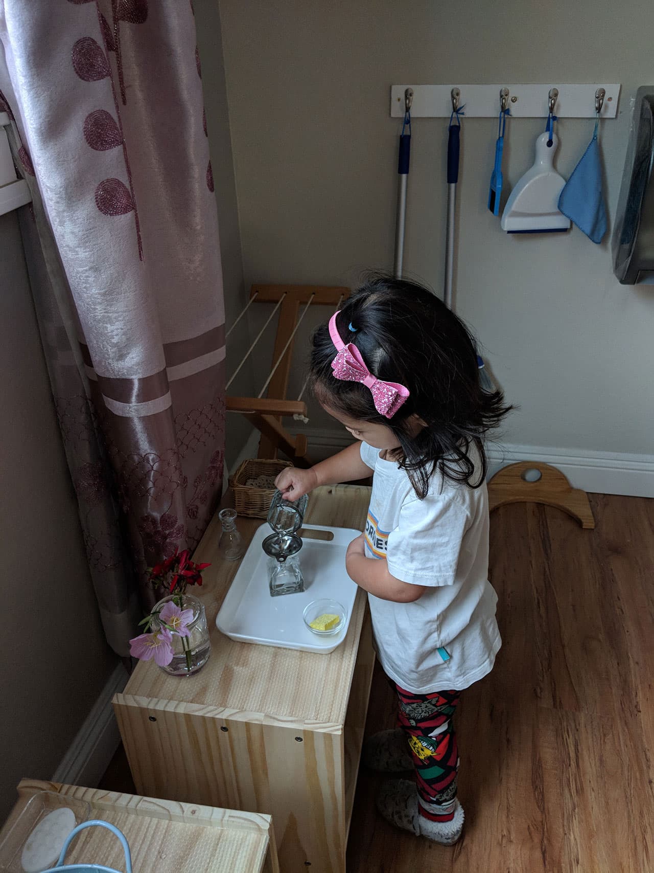 Children working independently