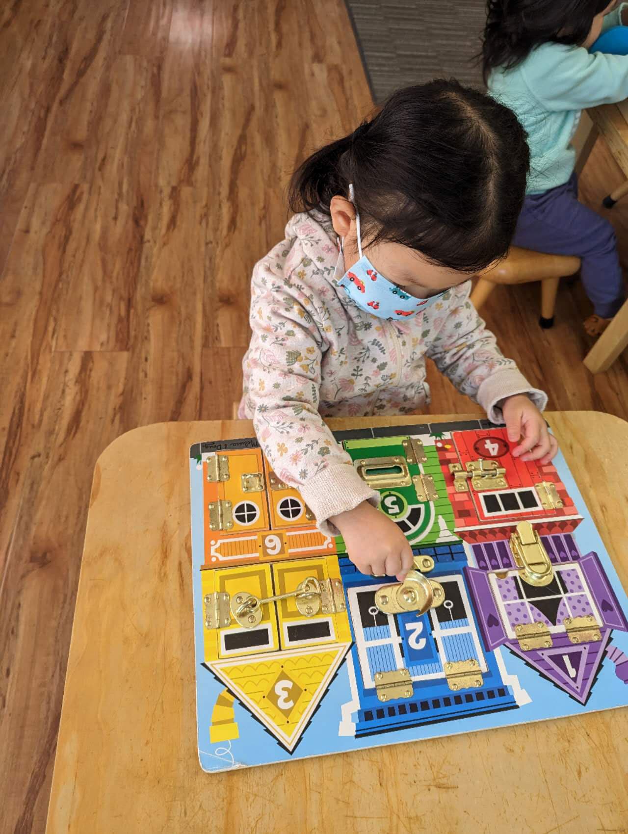 Montessori learning environment