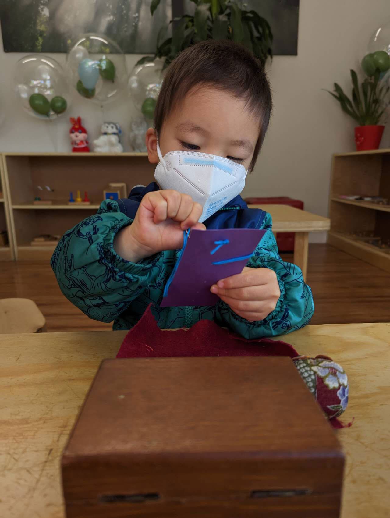 Children exploring educational concepts