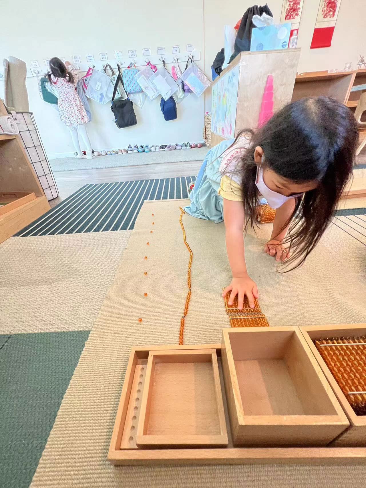 Montessori classroom activities