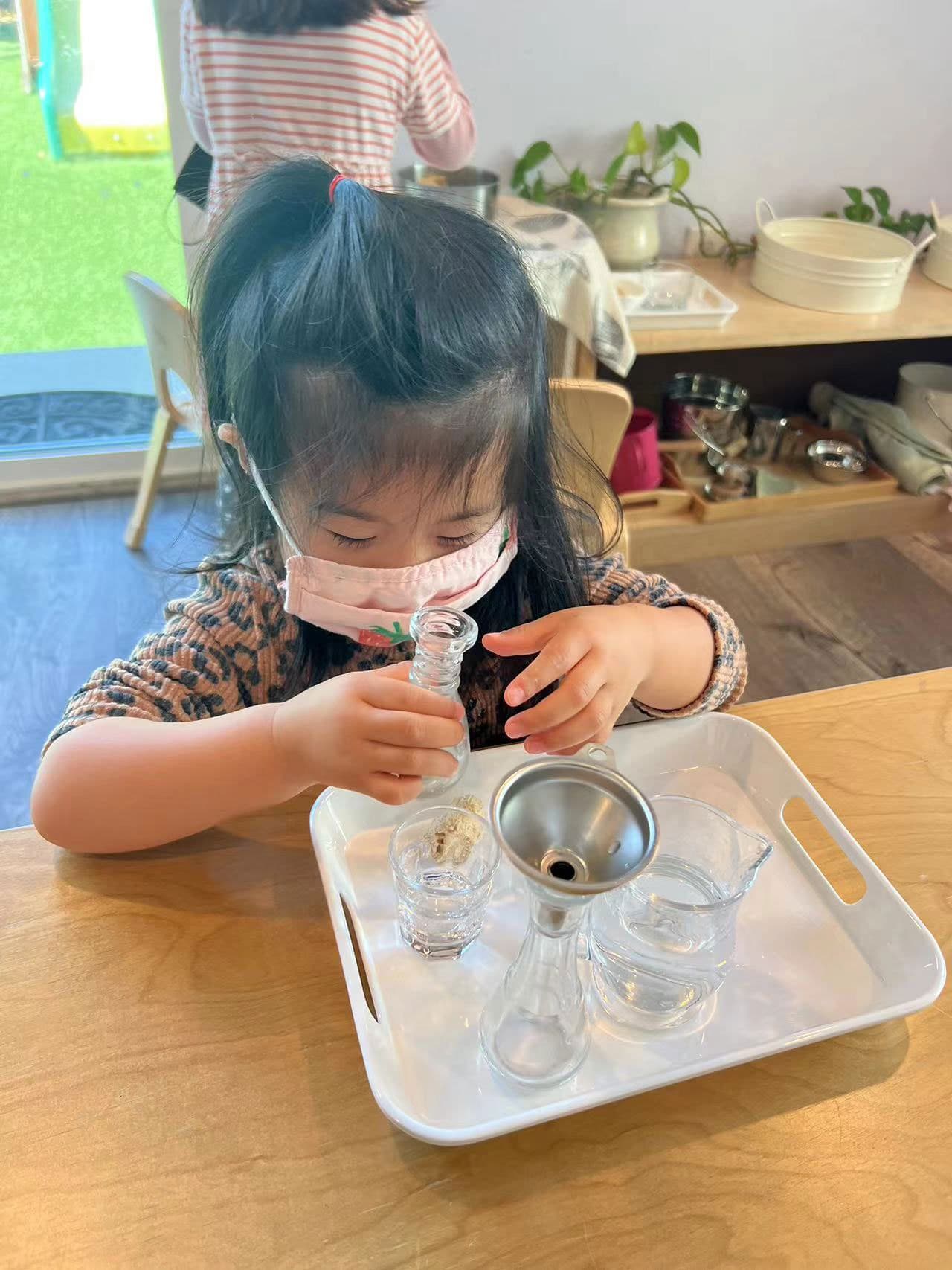 Montessori education environment