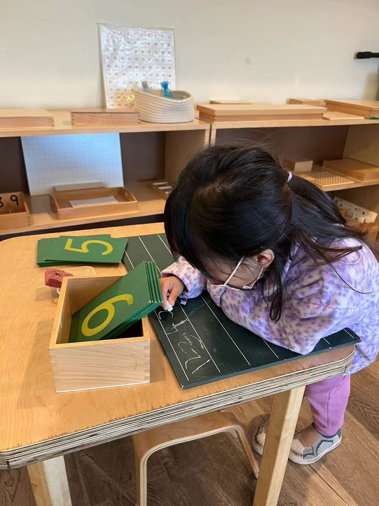 Children learning through hands-on activities