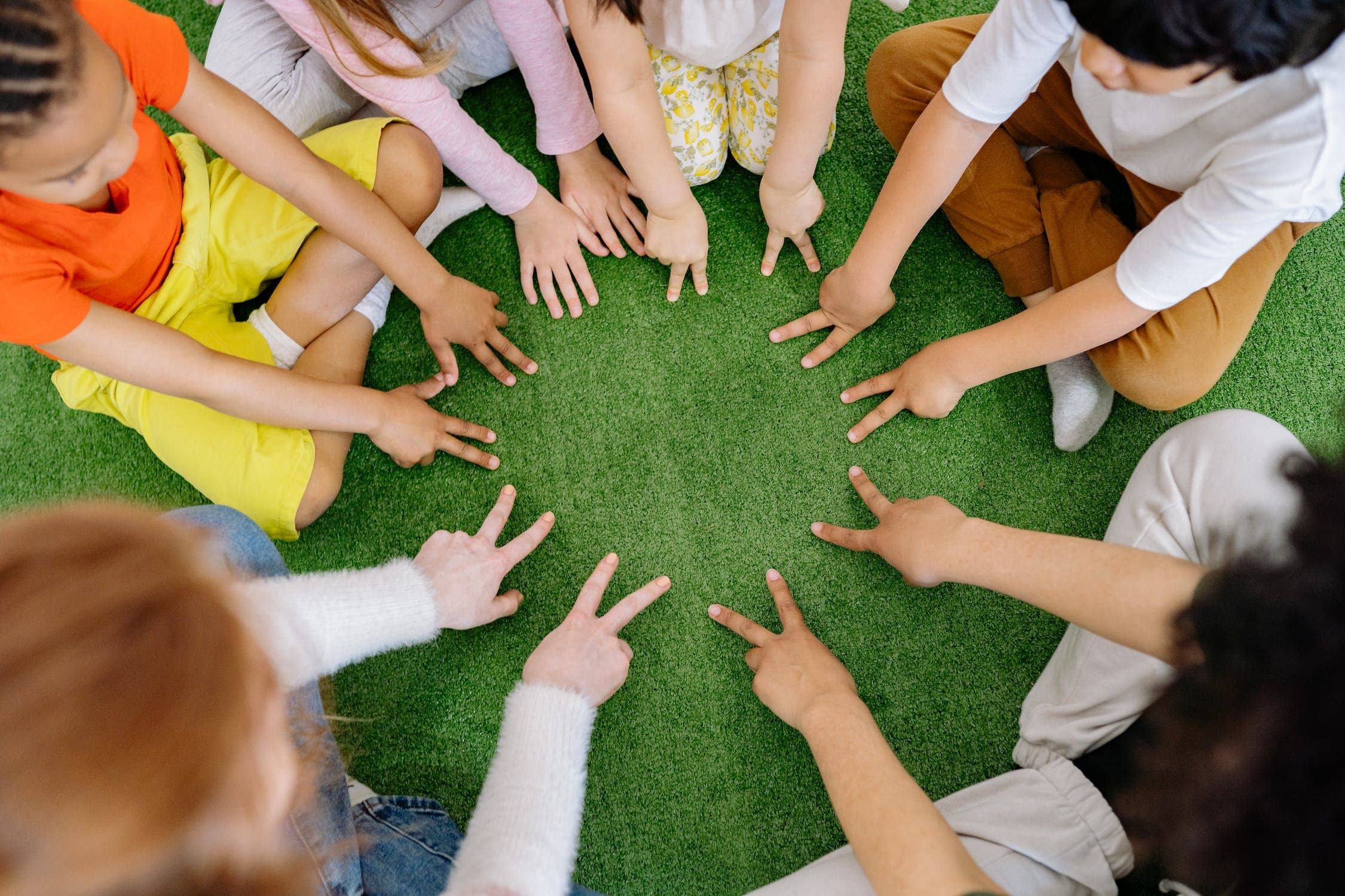 Children developing thinking skills and character